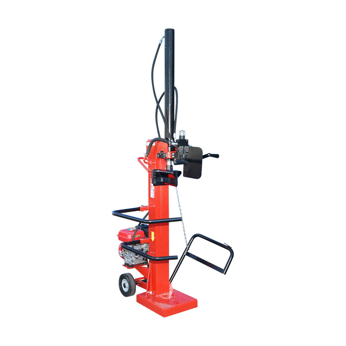 Vertical wood splitter with a 196CC gasoline engine, splitting power 14T, log size 1040x400mm Breckner Germany